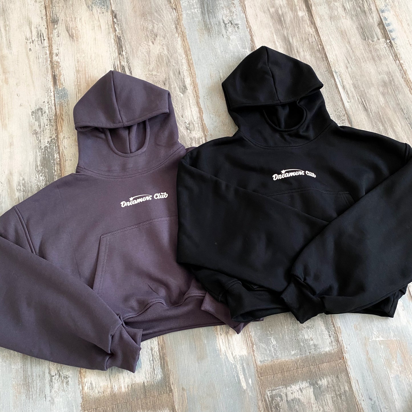 Poleron Ebano Boxy Fit "Dreamers Club"