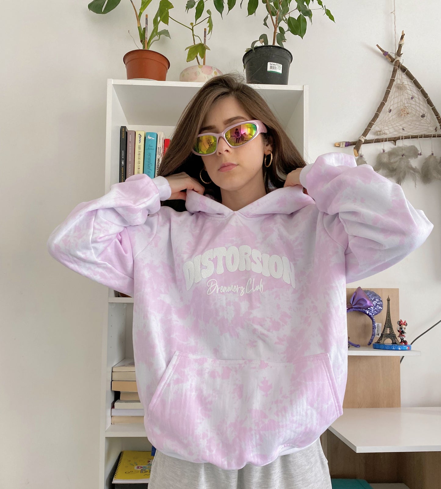 Poleron tie dye "dreamers club"