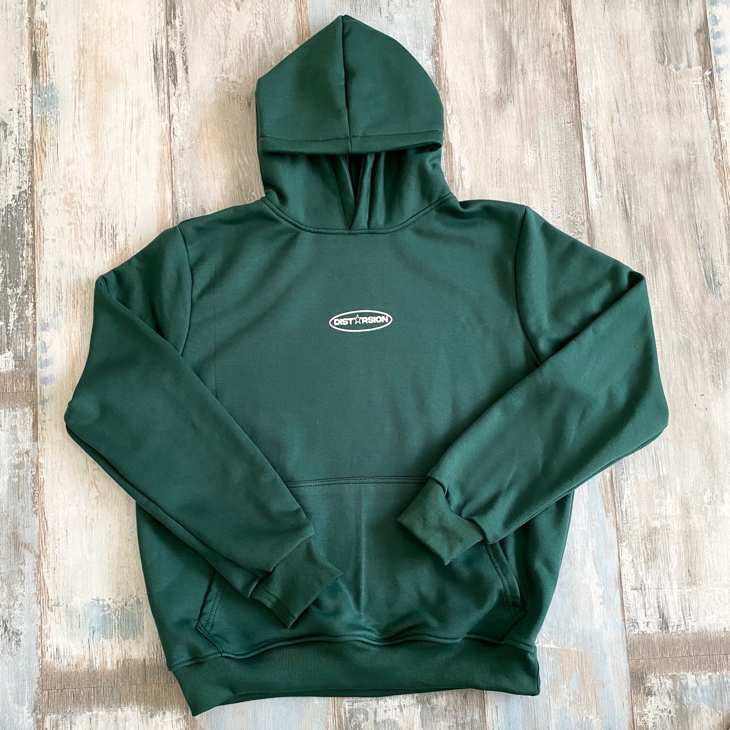Poleron Canguro Distorsion Green