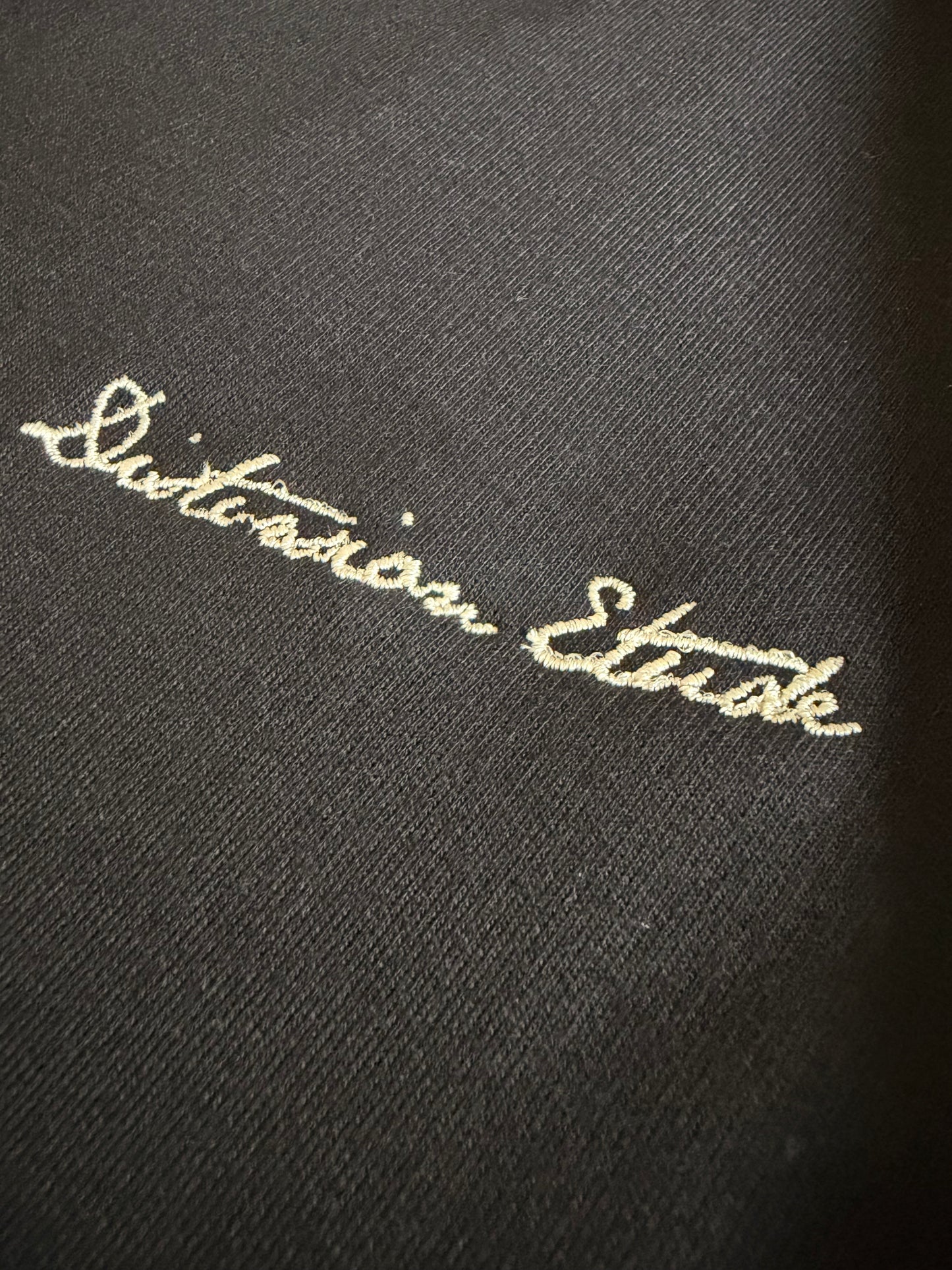 Pantalón baggy “creative étude” negro