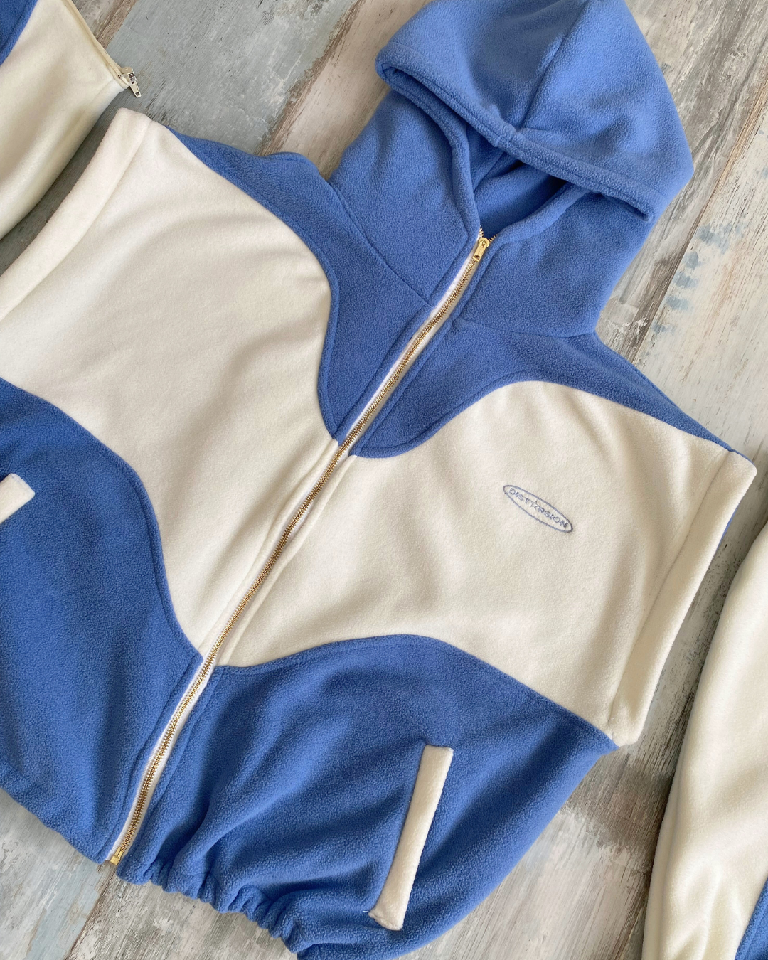 Glacier Zip Desmontable Blue