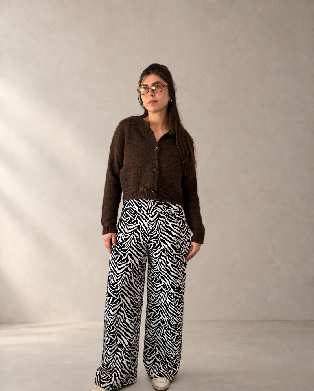 Palazzo animal print cebra
