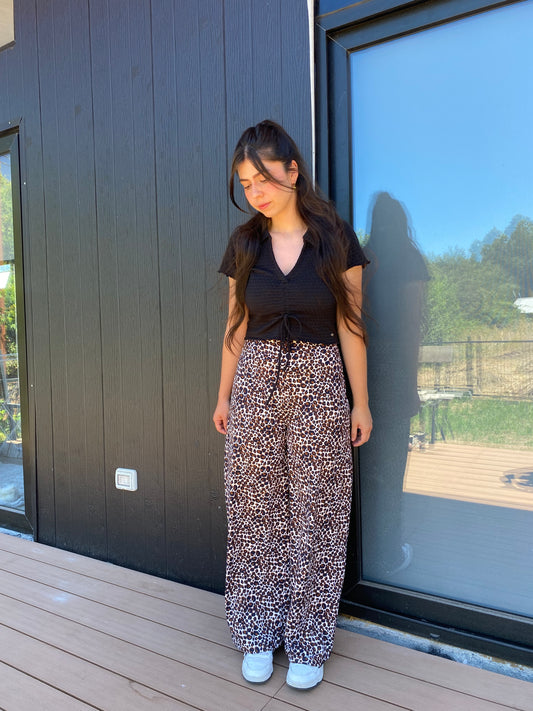 Palazzo Animal Print