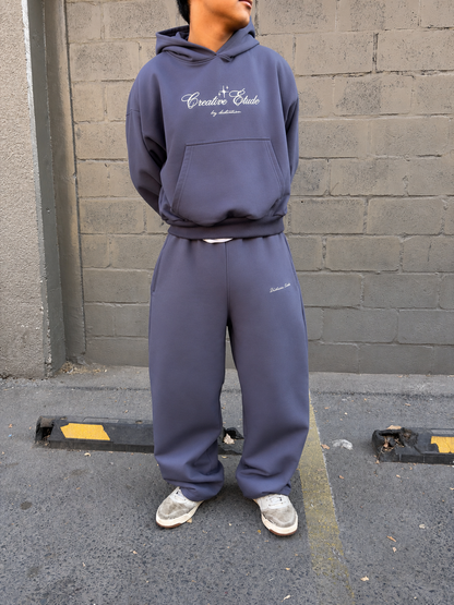 Pantalón baggy “creative étude” ebano