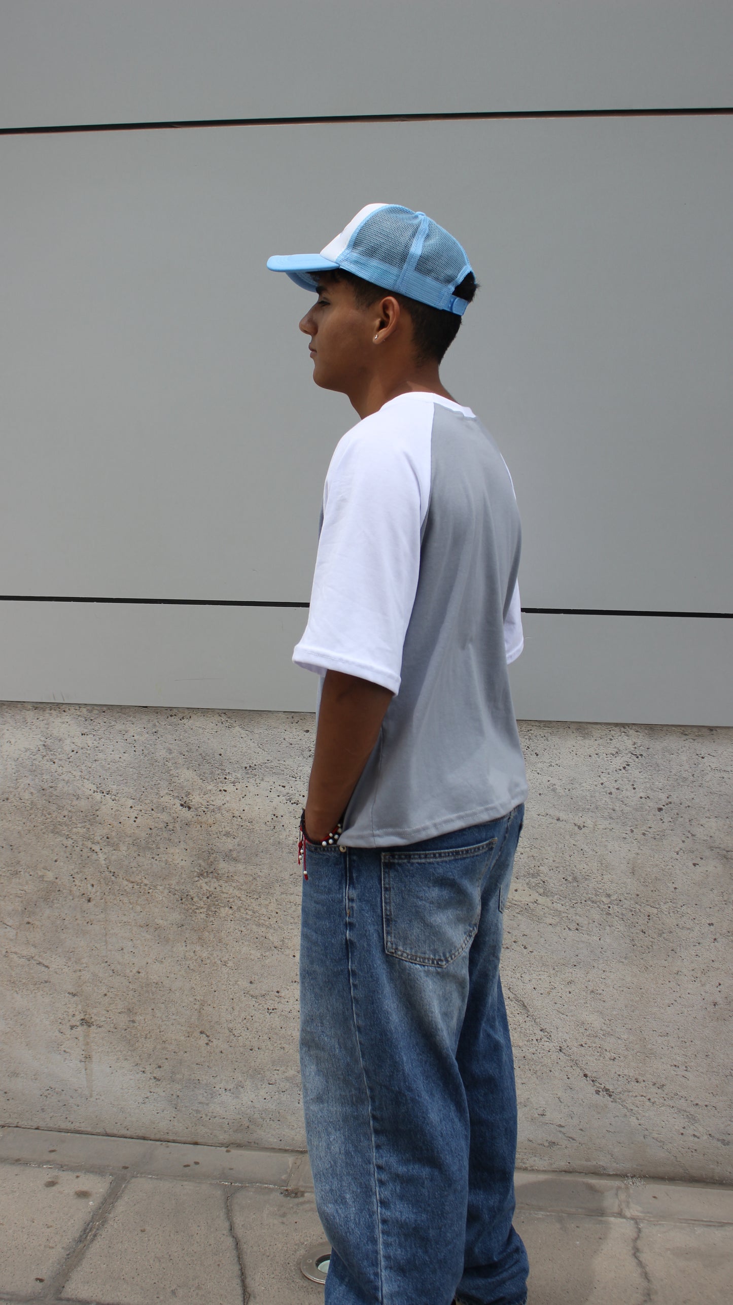 Polera Creative Etude Duo Gris