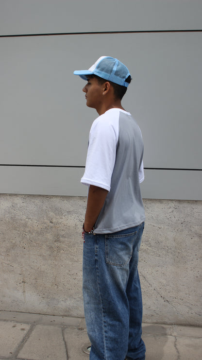 Polera Creative Etude Duo Gris