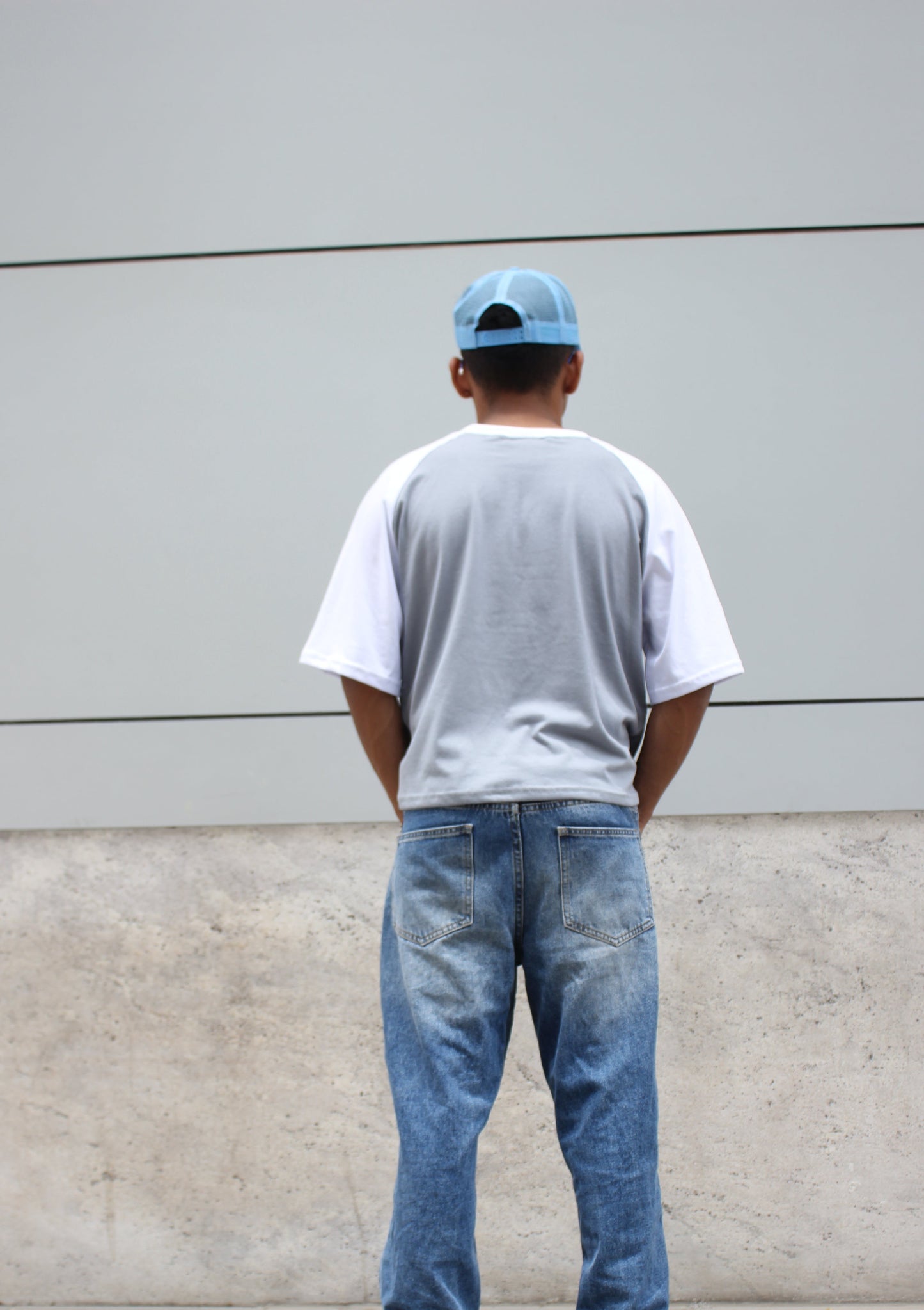 Polera Creative Etude Duo Gris