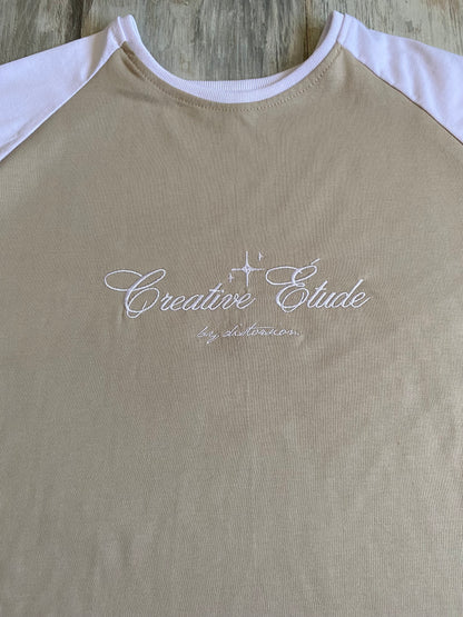 Polera Creative Etude Duo Beige