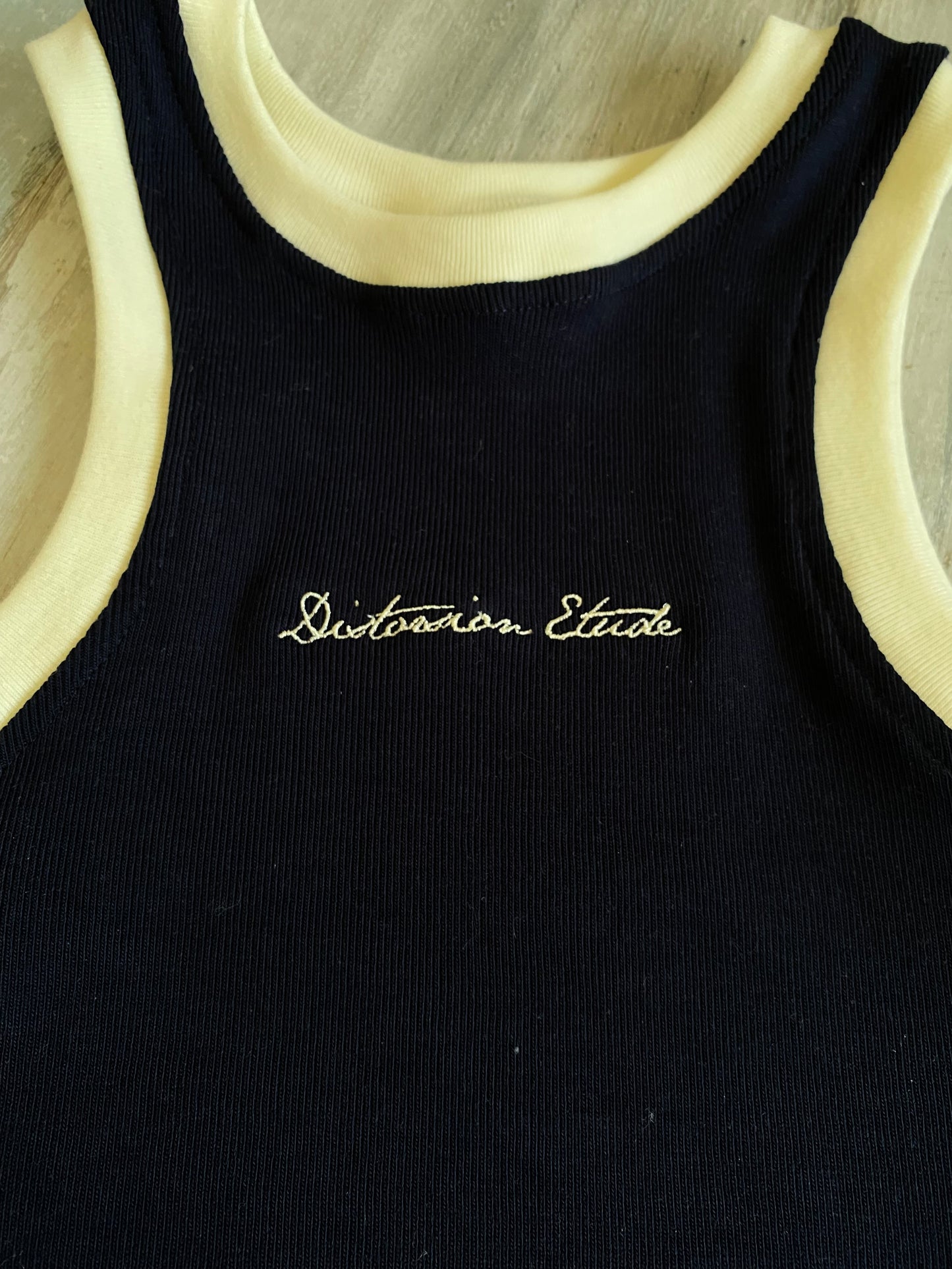 Tank Top Navy Cream