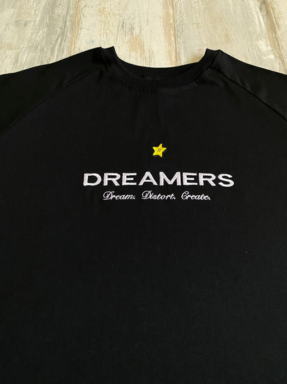 Polera Boxy Dreamers Negra