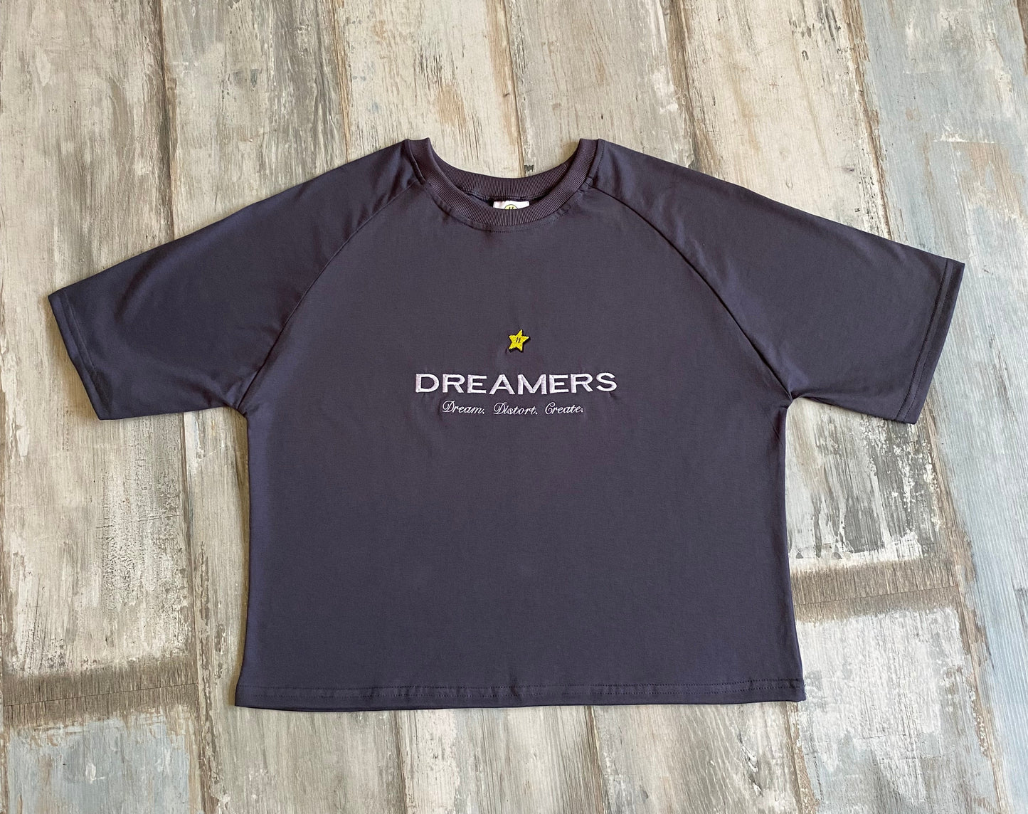 Polera Boxy Dreamers Ebano