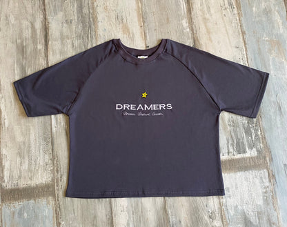 Polera Boxy Dreamers Ebano