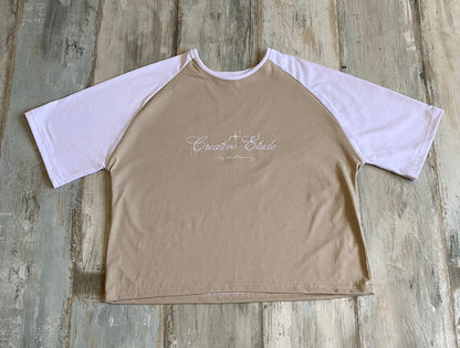 Polera Creative Etude Duo Beige