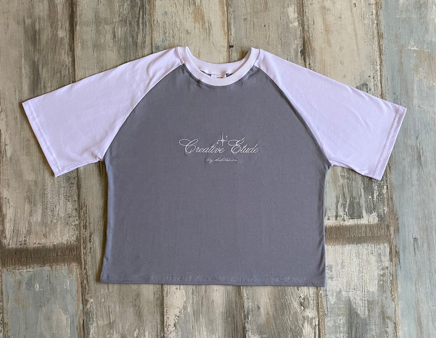 Polera Creative Etude Duo Gris