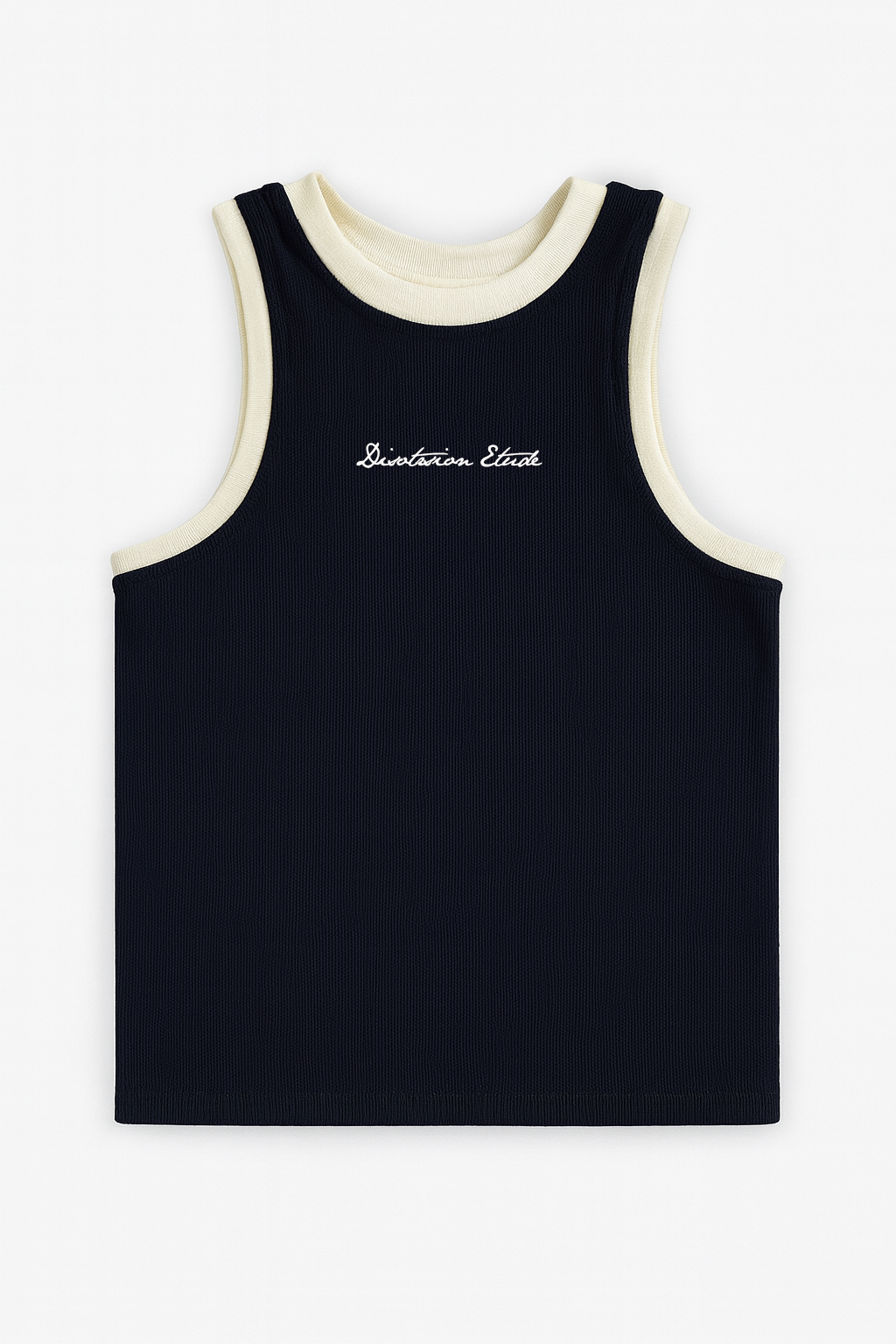 Tank Top Navy Cream